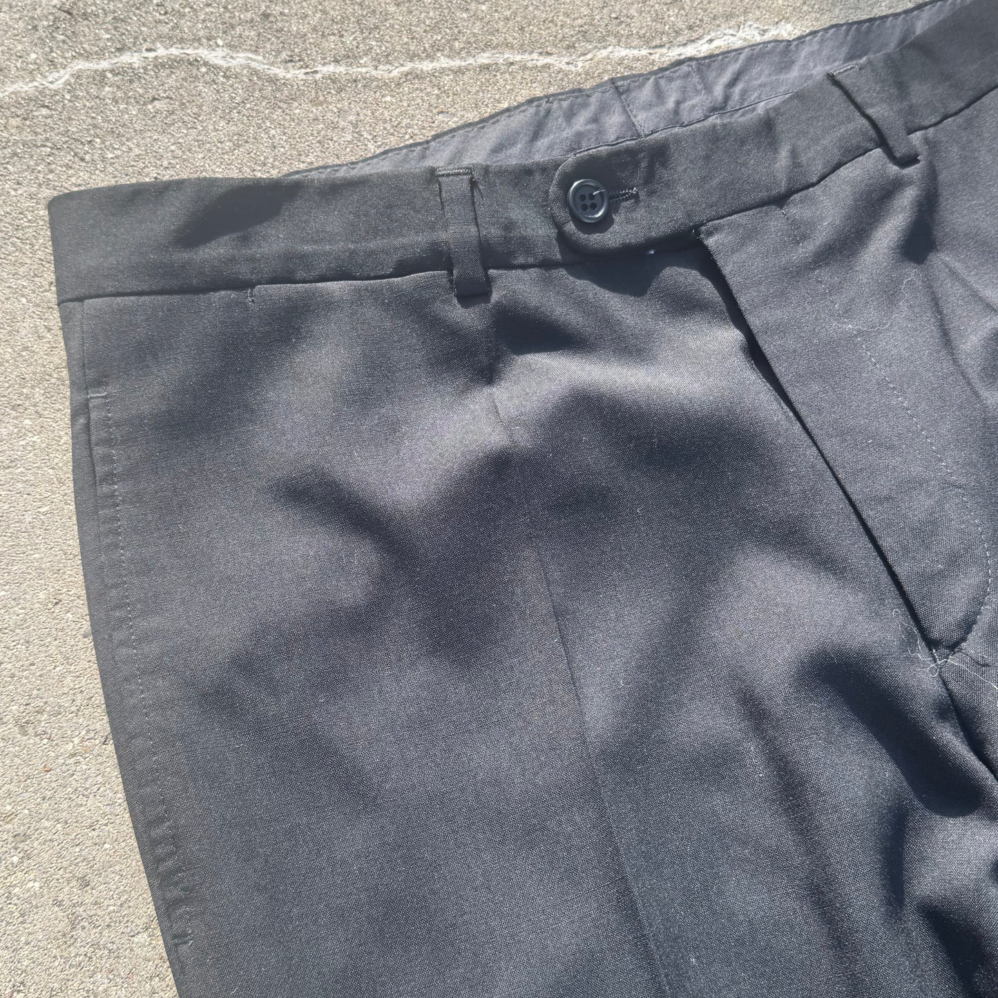 Massimo Dutti vintage black wool dress pants