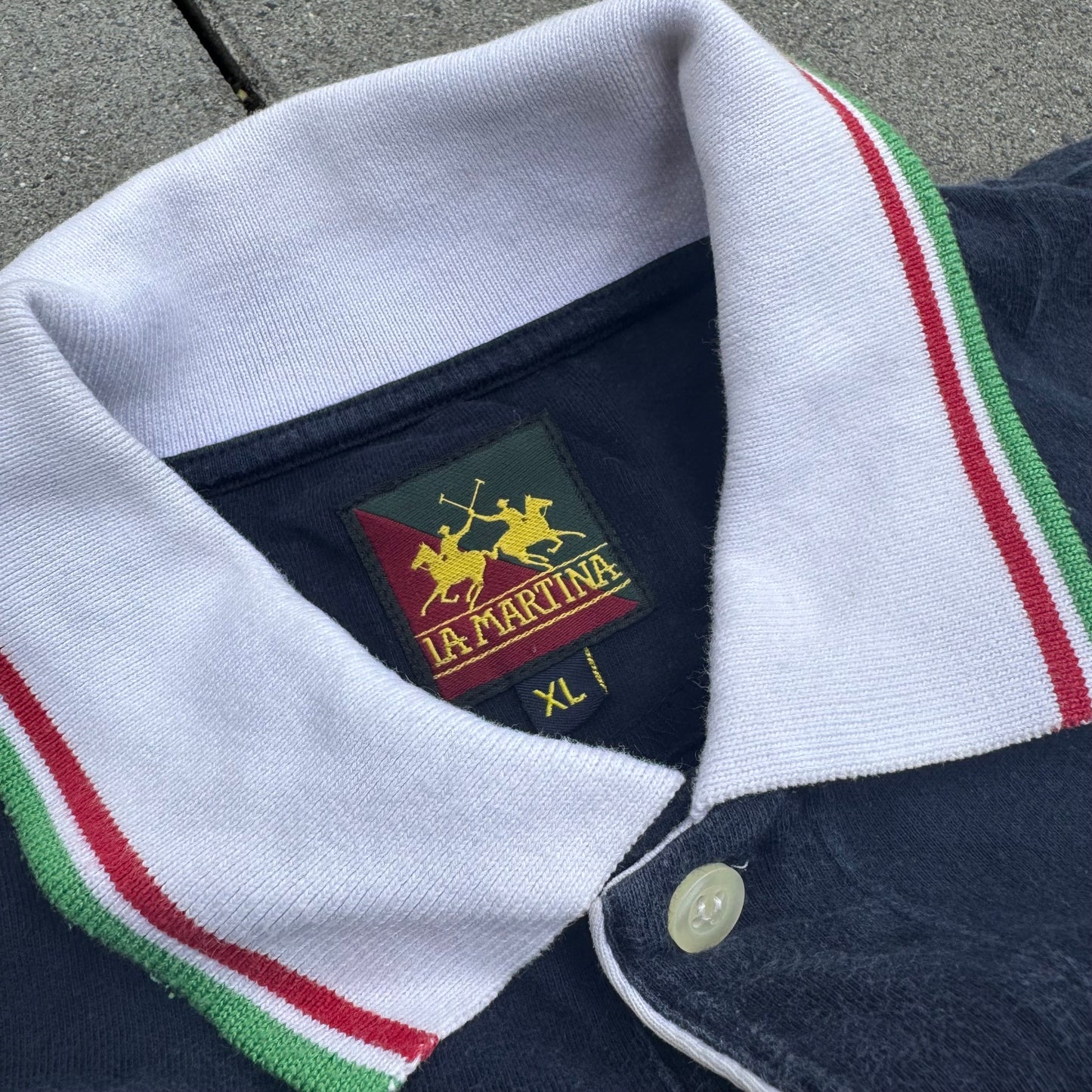 La Martina Italia vintage poloshirt