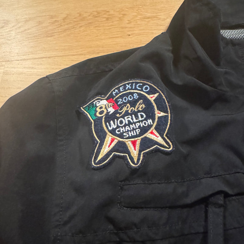 Detailansicht: Sourced limited accessories and clothes La Martina Mexico City stylish rain jacket – Logo, Nähte oder Material