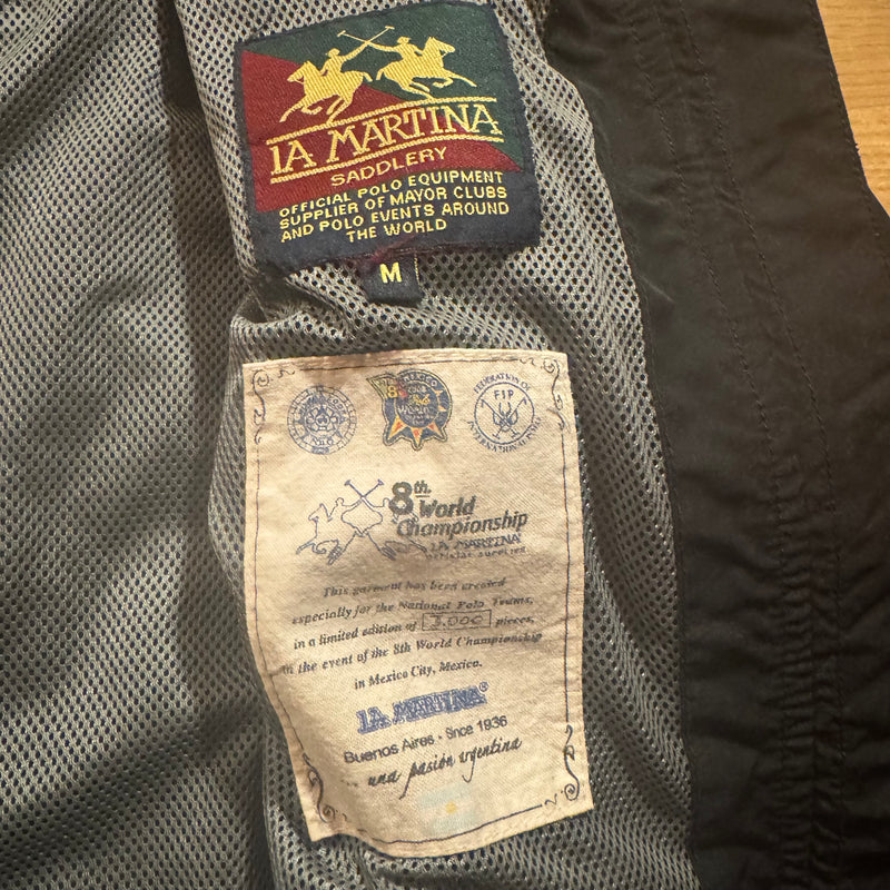 Detailansicht: Sourced limited accessories and clothes La Martina Mexico City stylish rain jacket – Logo, Nähte oder Material