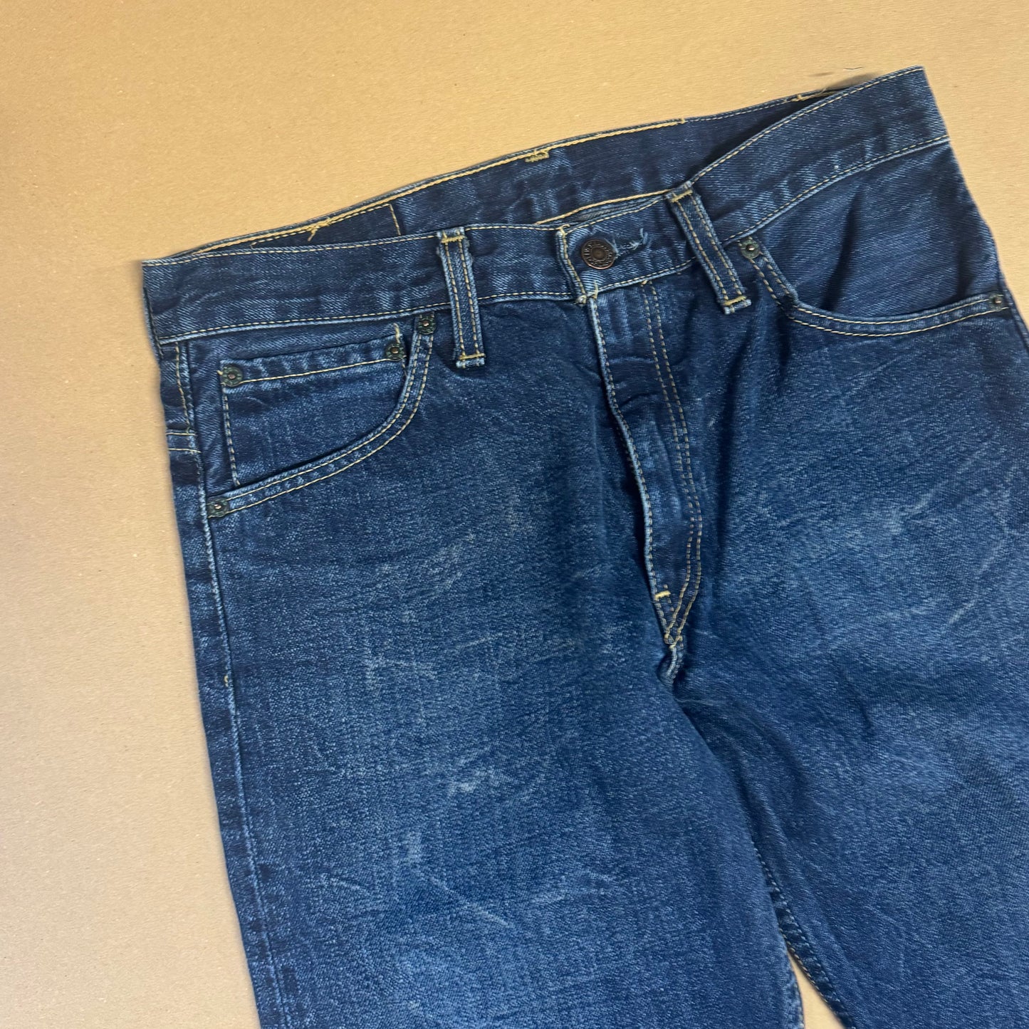 Levi Strauss wide leg vintage denim jeans