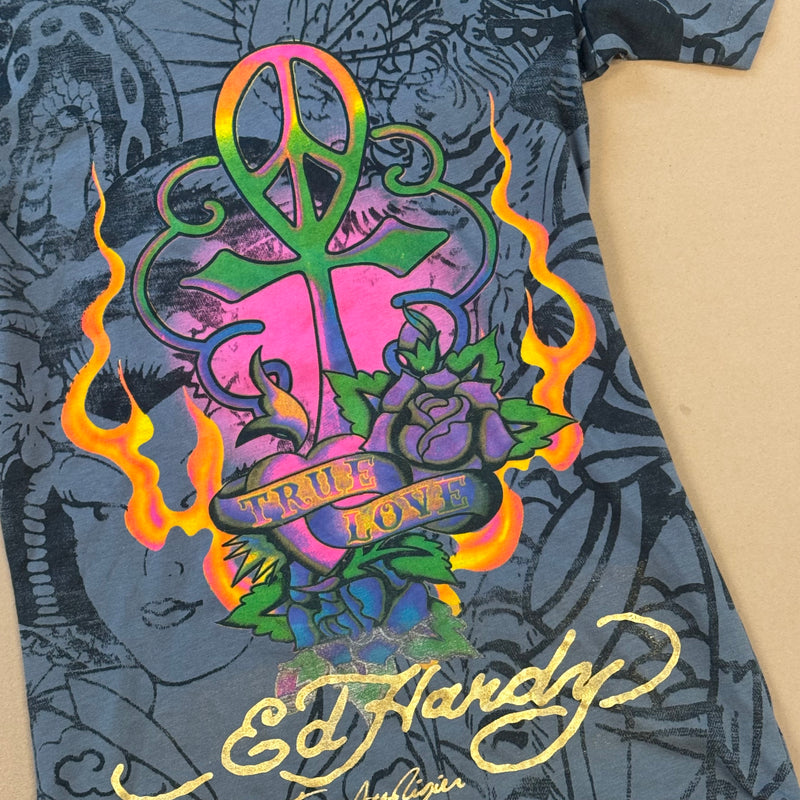 Detailansicht: Sourced limited accessories and clothes Ed Hardy vintage 