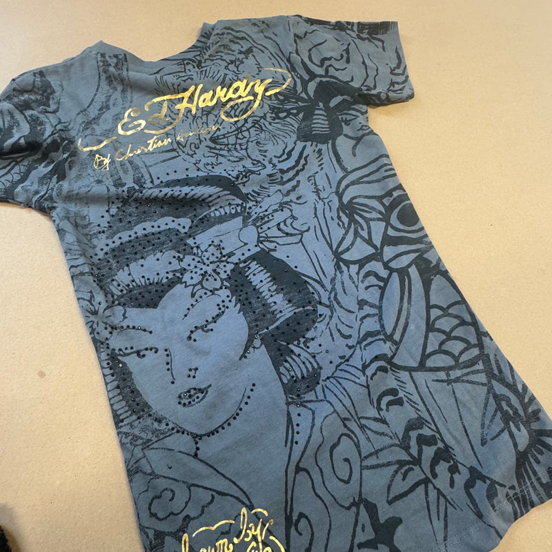 Detailansicht: Sourced limited accessories and clothes Ed Hardy vintage 