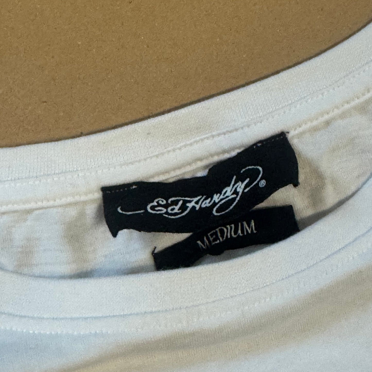 Ed Hardy vintage graphic "love kills slowly" t-shirt