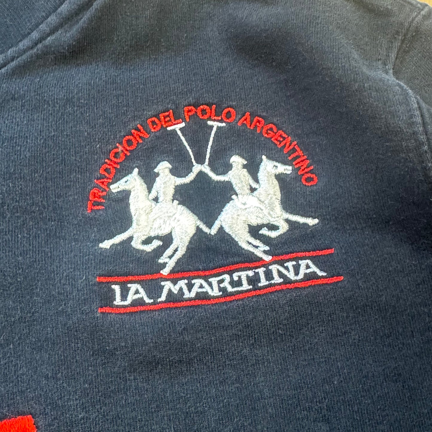 La Martina Verbier Swiss polo vintage quarter-zip