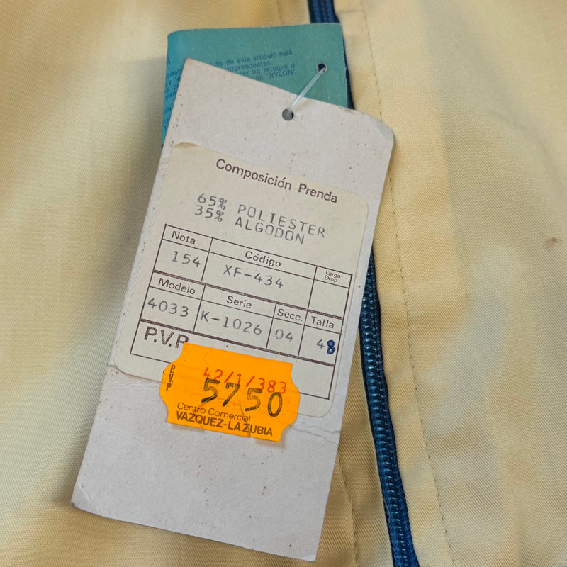 Detailansicht: Sourced limited accessories and clothes Original vintage 80s Flaps jacket – Logo, Nähte oder Material