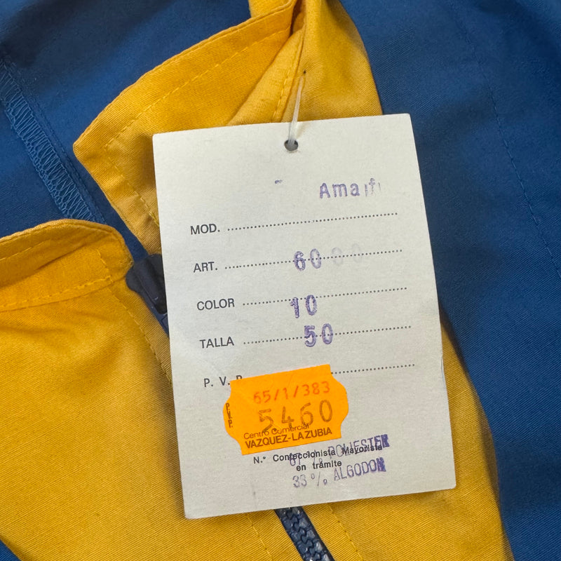 Detailansicht: Sourced limited accessories and clothes Original vintage 80s Veshom Moda Masculina jacket – Logo, Nähte oder Material
