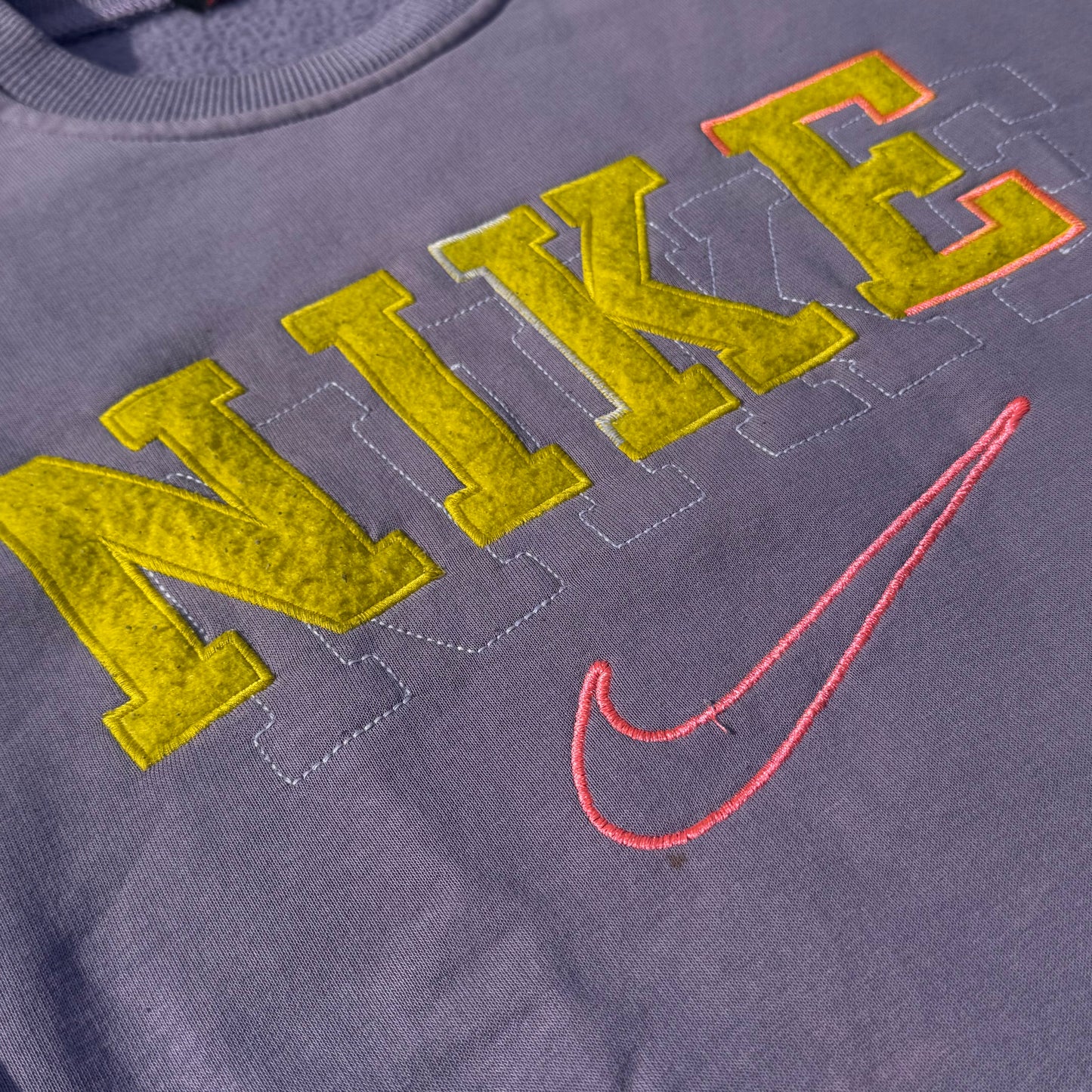 Nike sportswear vintage purple sweatshirt