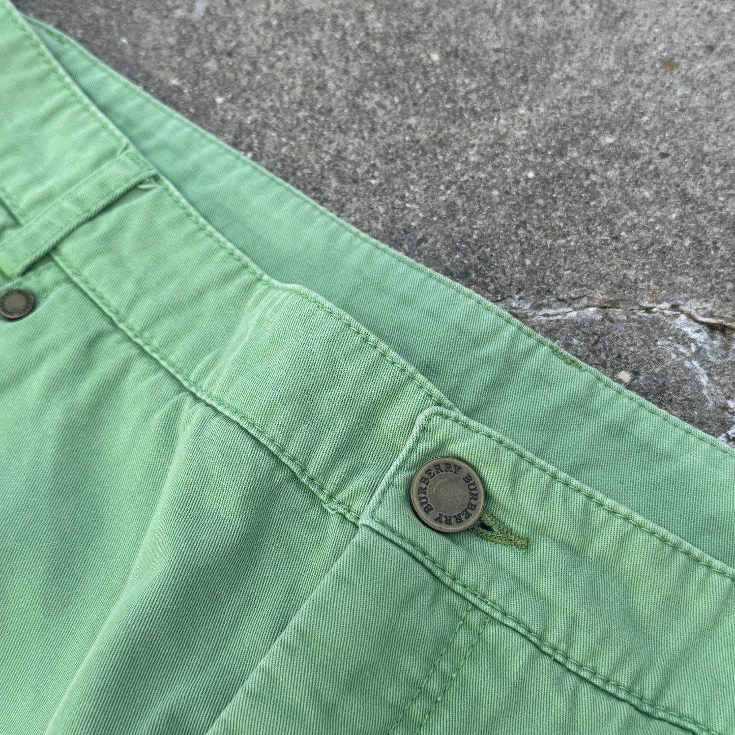 Burberry London classic green summer pants