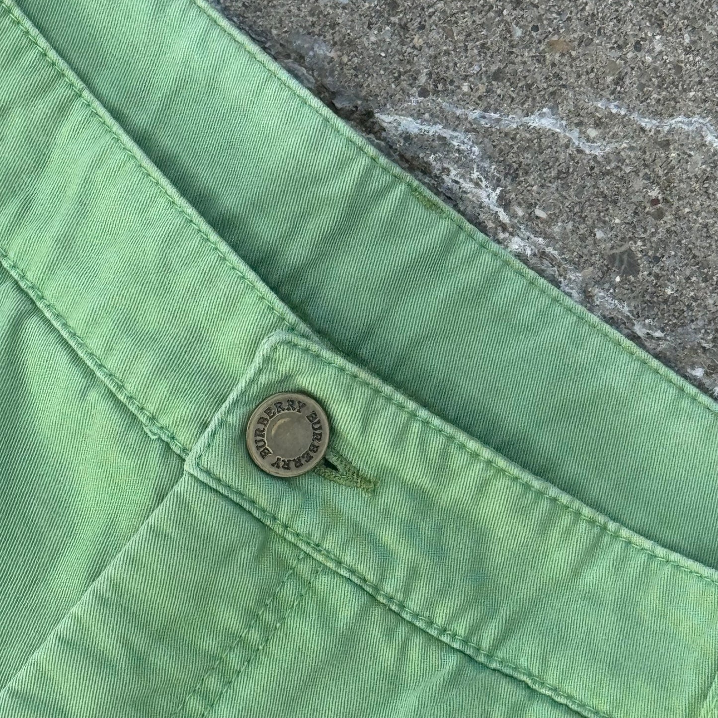 Burberry London classic green summer pants