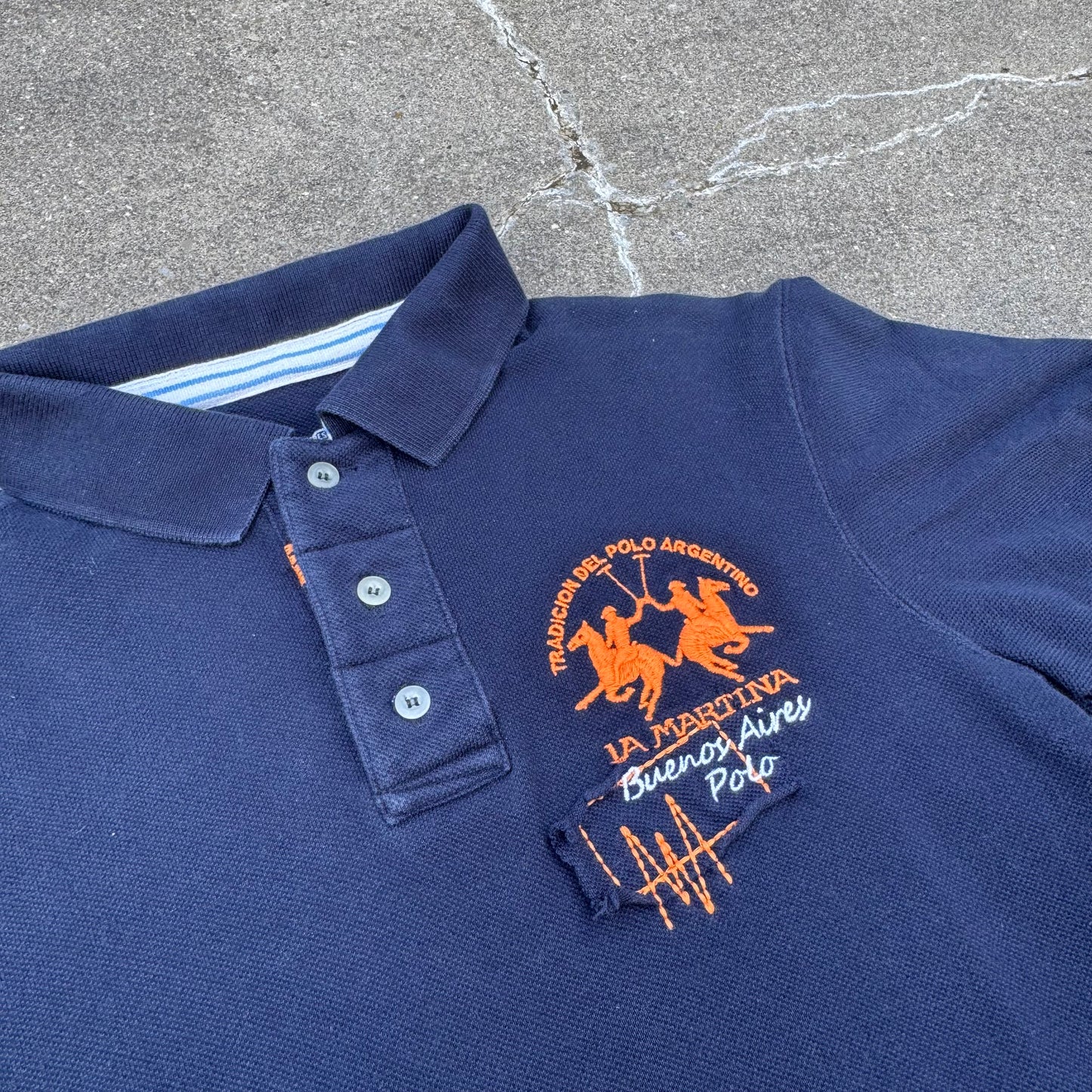 La Martina Buenos Aires vintage poloshirt