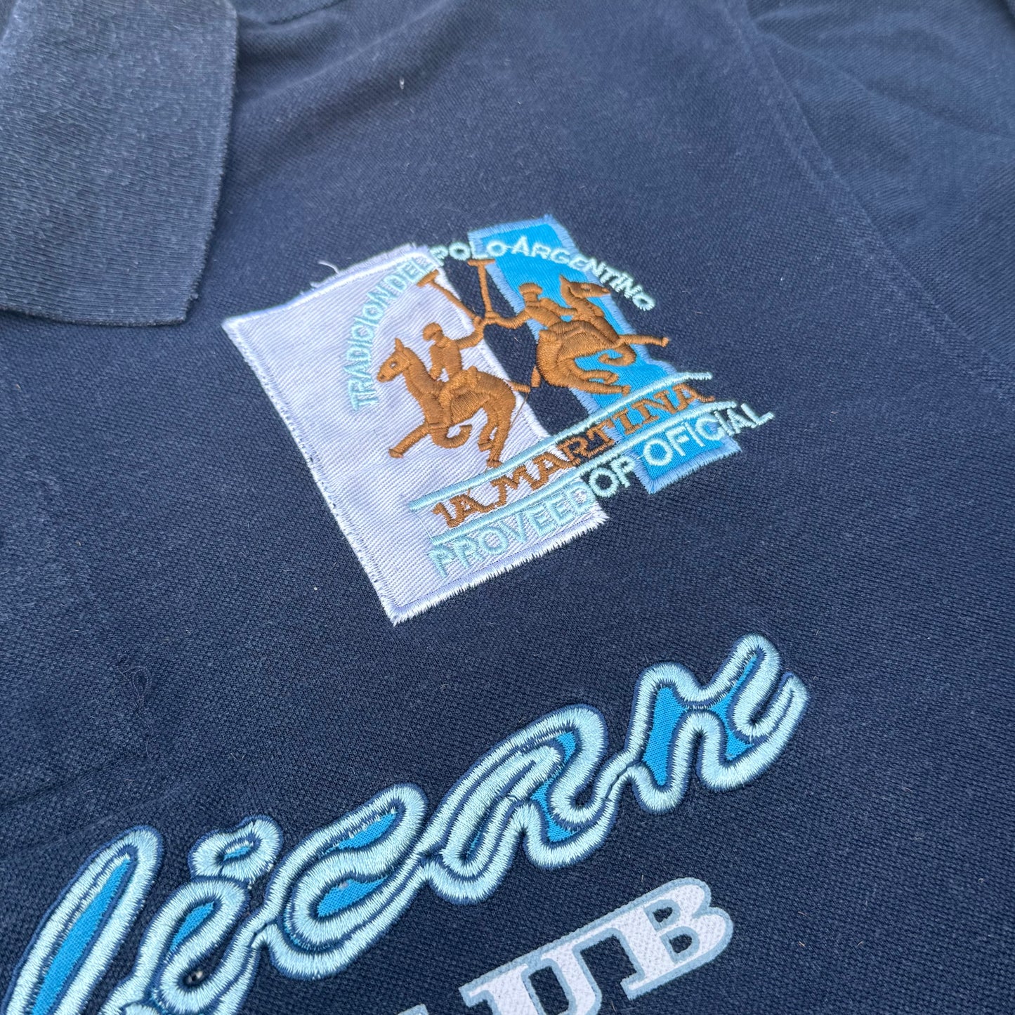 La Martina Pelican longsleeve polo vintage