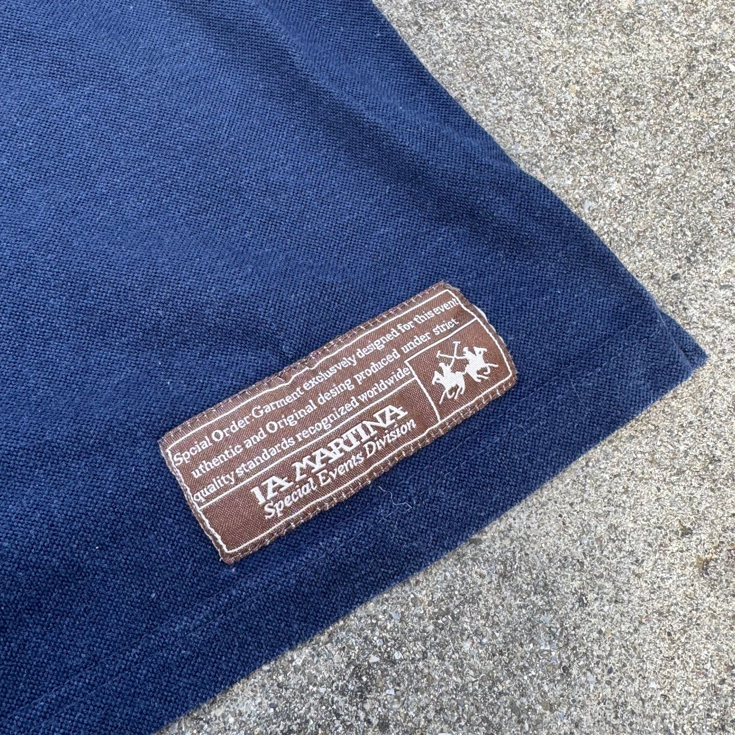 La Martina Pelican longsleeve polo vintage