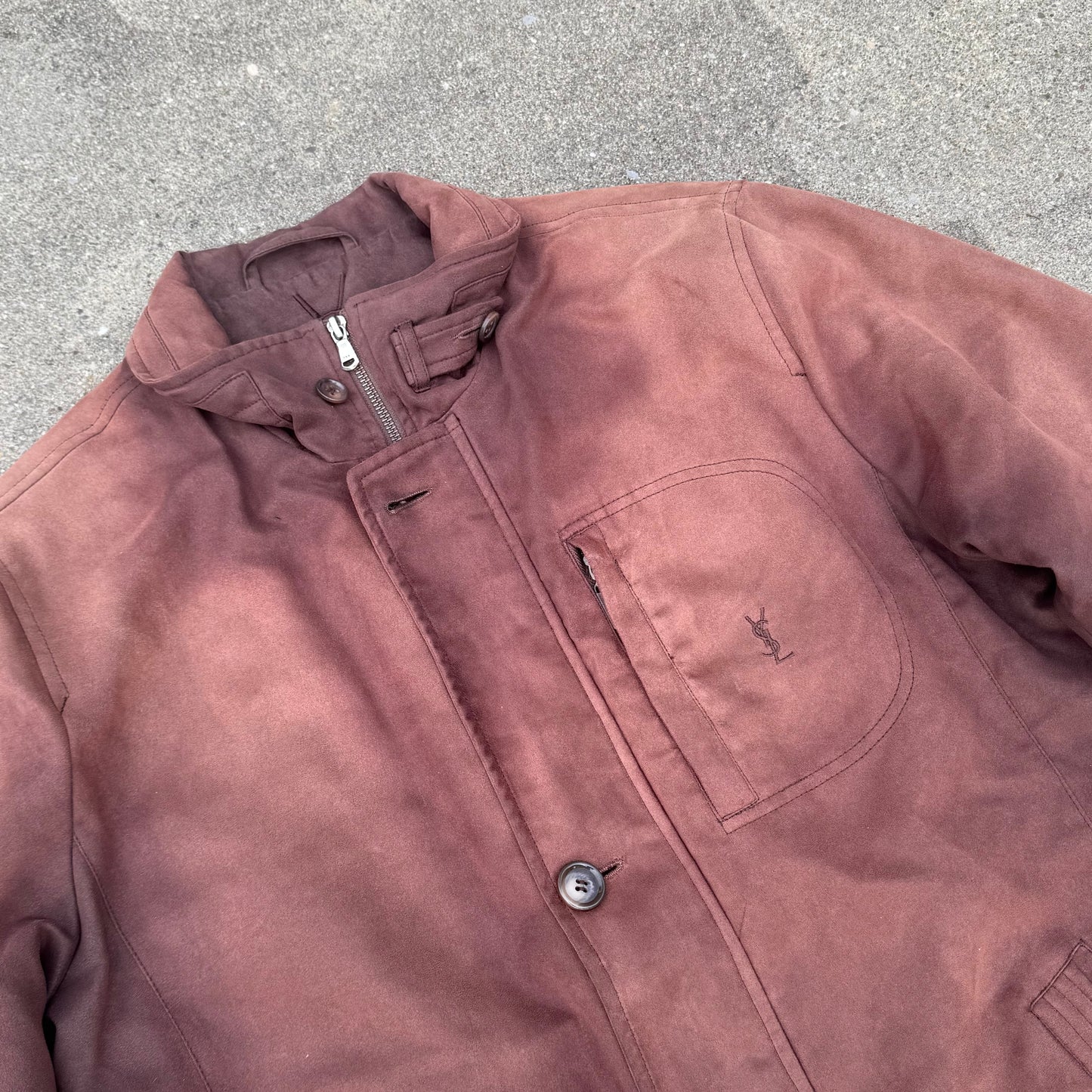 Yves Saint Laurent vintage brown jacket