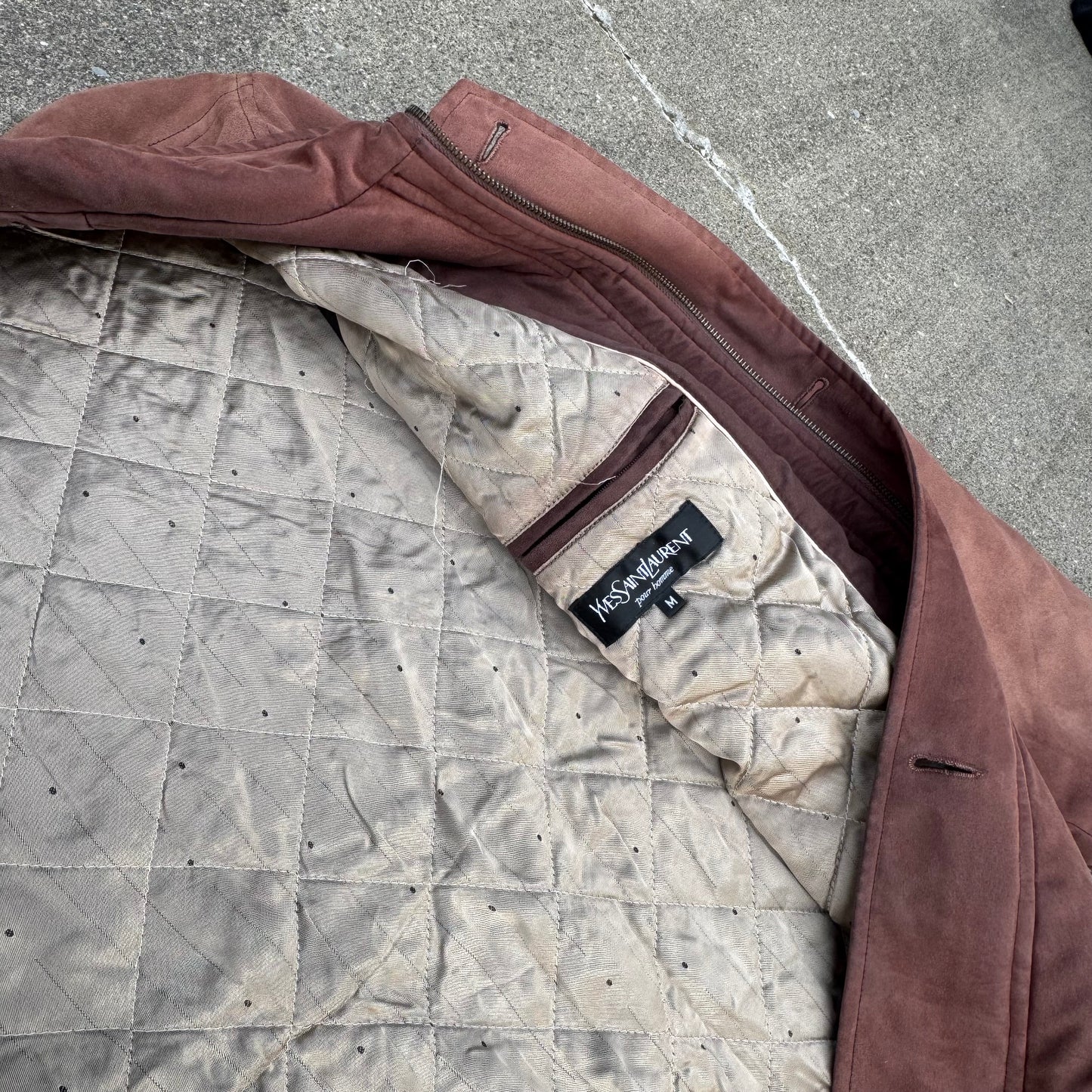 Yves Saint Laurent vintage brown jacket