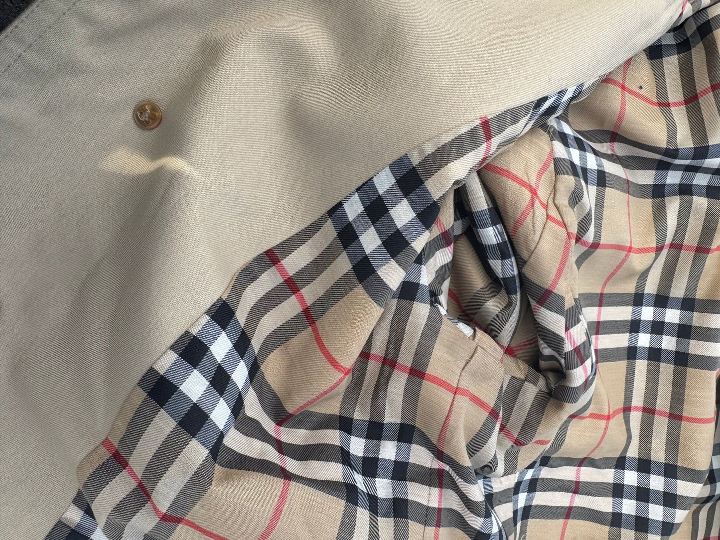 Vintage Burberry long coat