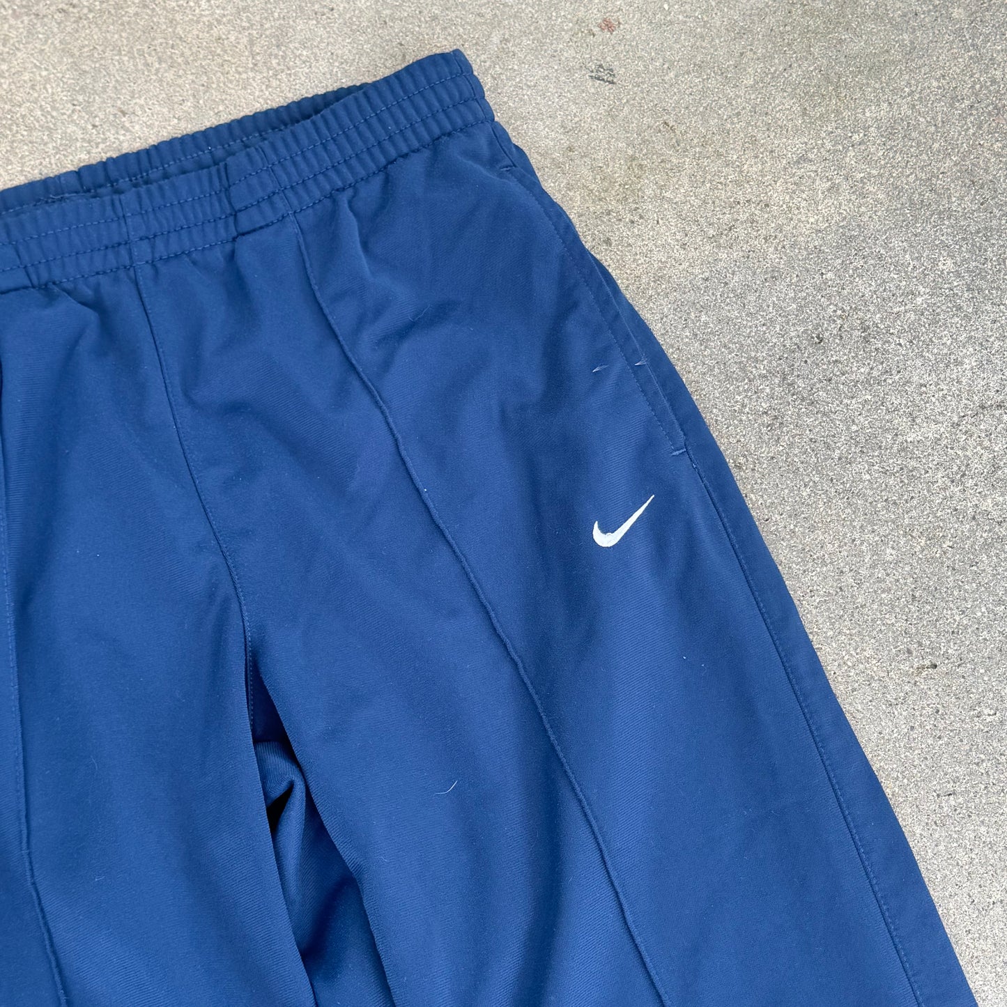 Nike vintage blue track pants