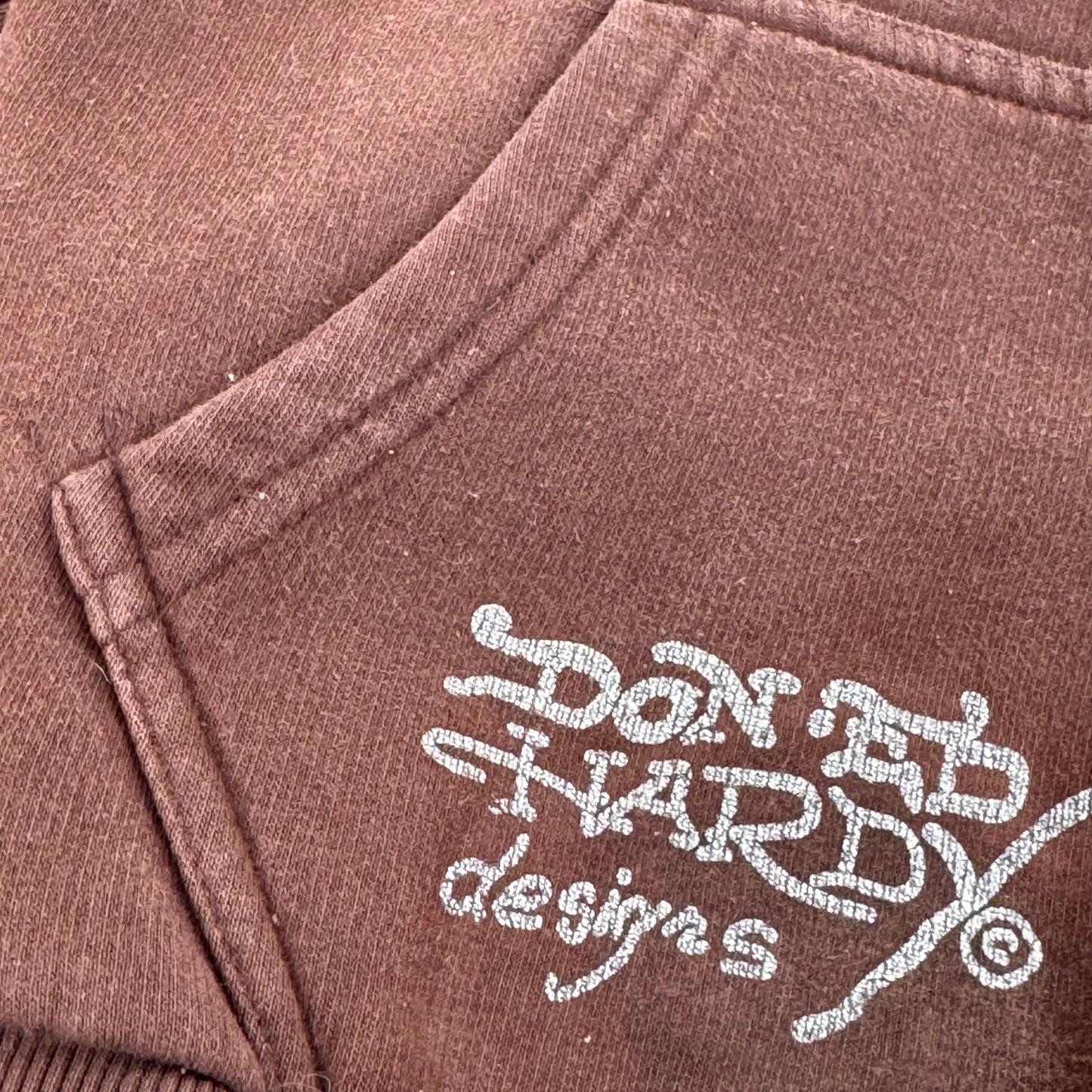 Ed Hardy y2k "love kills slowly" zip-hoodie