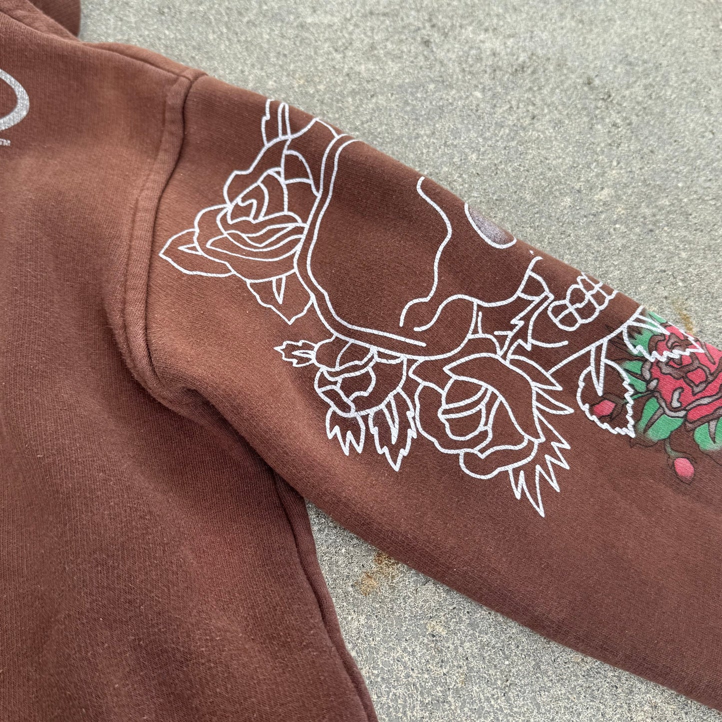 Ed Hardy y2k "love kills slowly" zip-hoodie