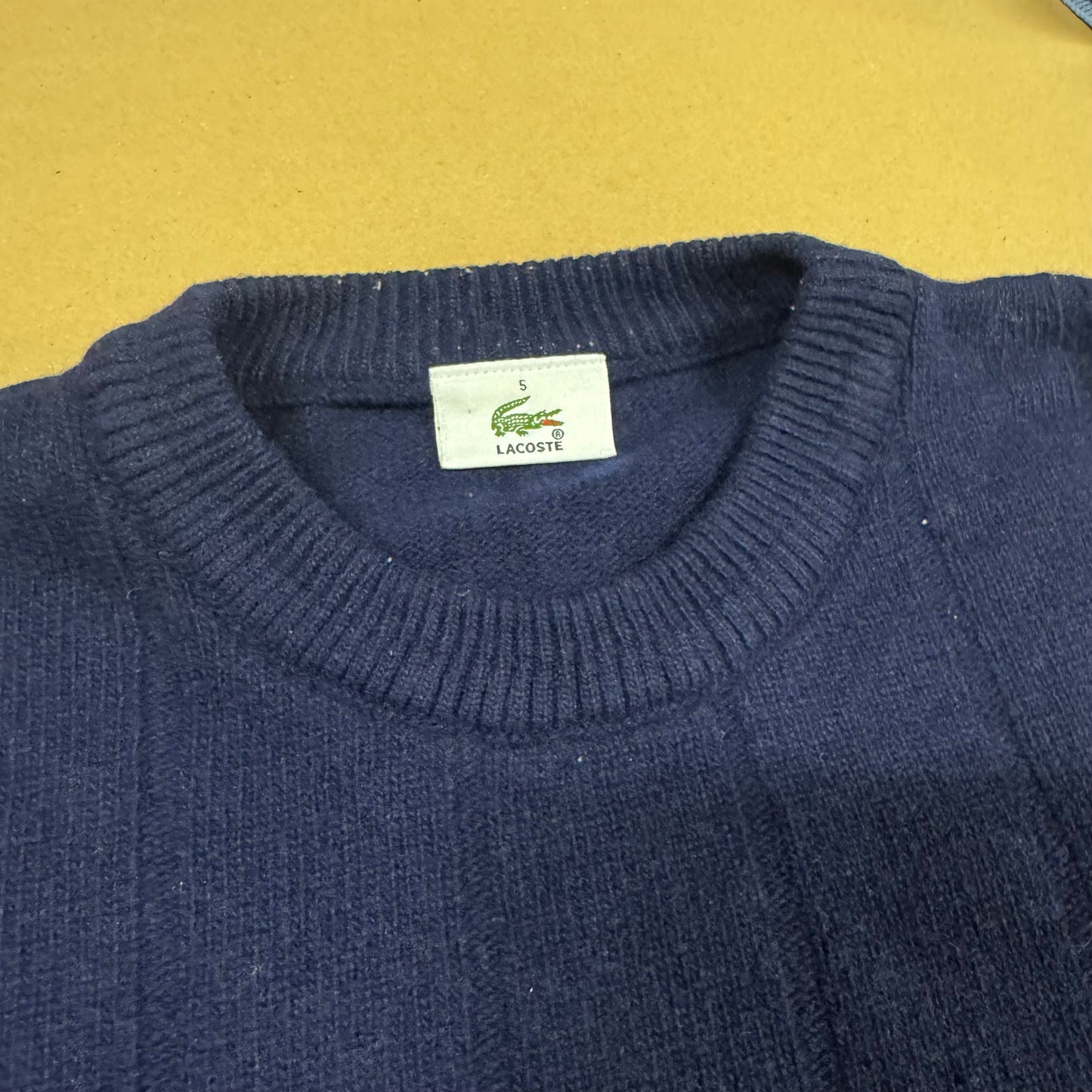 Lacoste vintage wool crewneck sweatshirt
