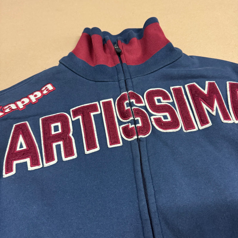 Detailansicht: Sourced limited accessories and clothes Kappa Artissima Italia vintage zip-up – Logo, Nähte oder Material