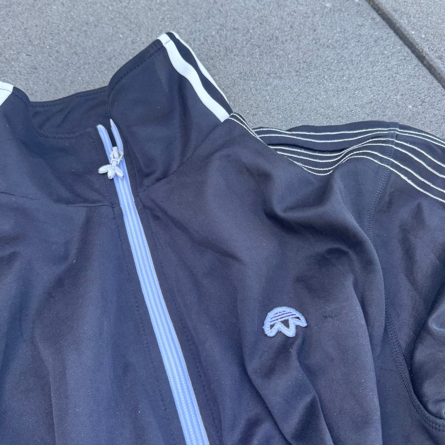 Adidas streetwear reversed track jacket