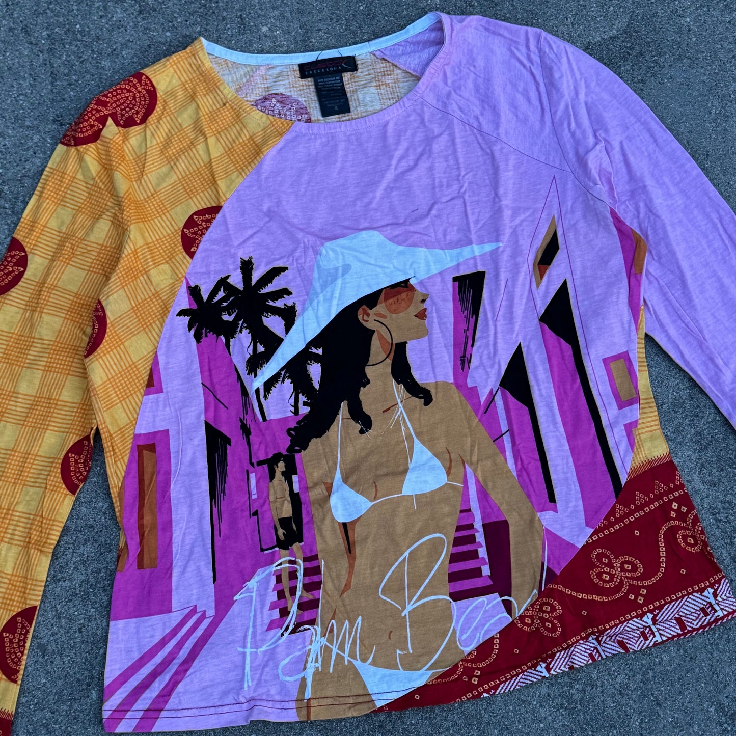 Custo Barcelona y2k summer longsleeve