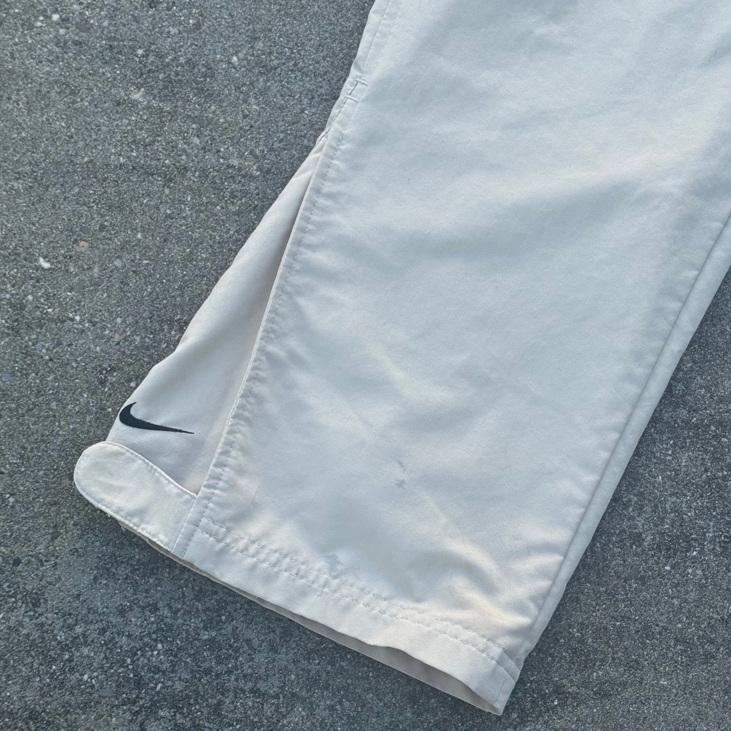 Nike vintage wide leg track pants