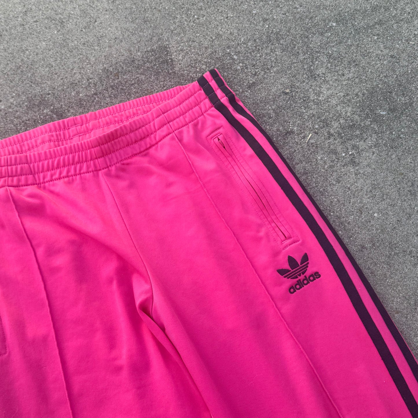 Adidas y2k pink Firebird trackpants