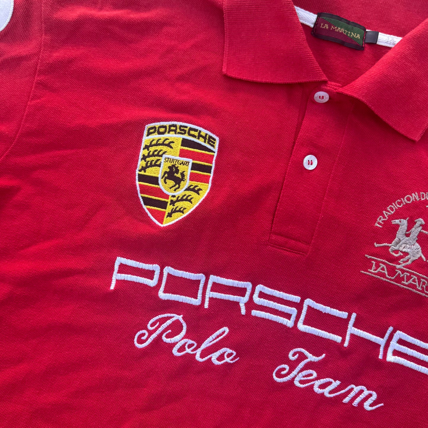La Martina Porsche 2014 streetwear polo