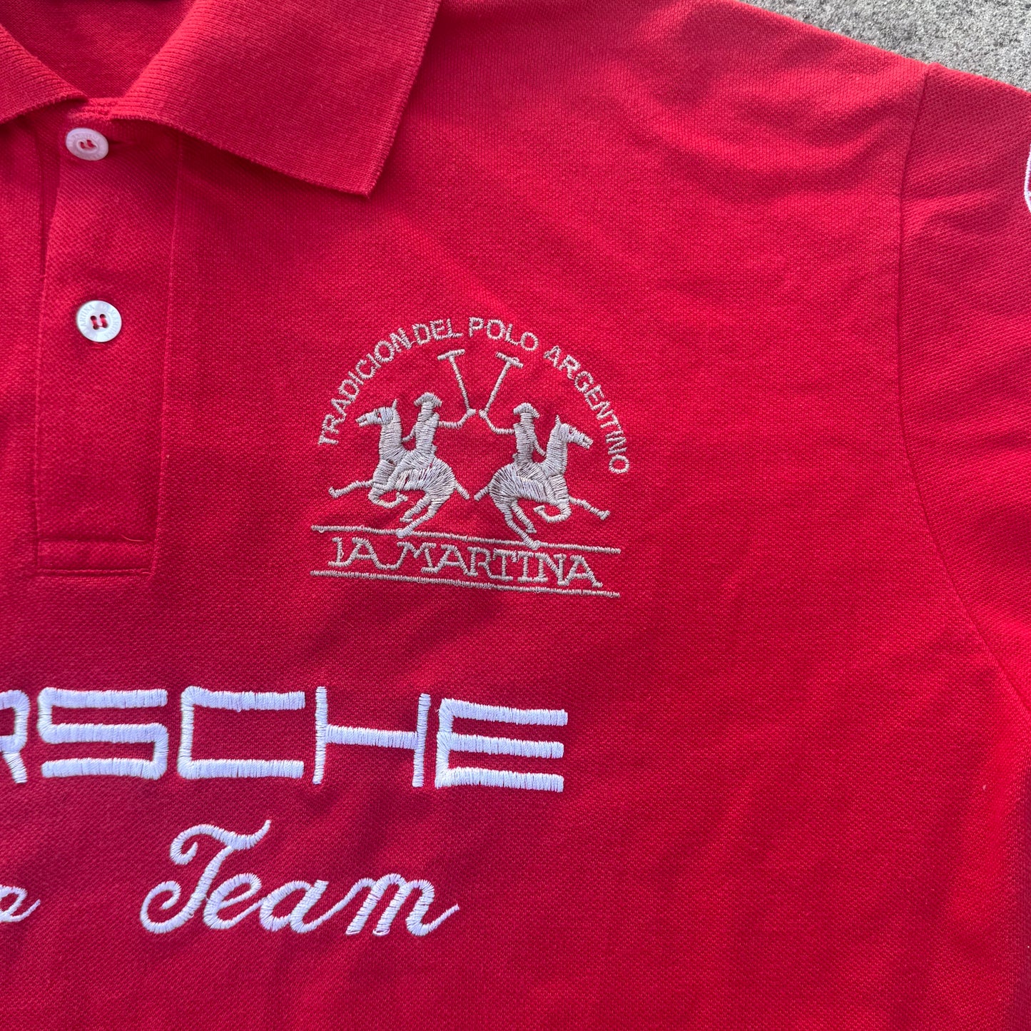 La Martina Porsche 2014 streetwear polo