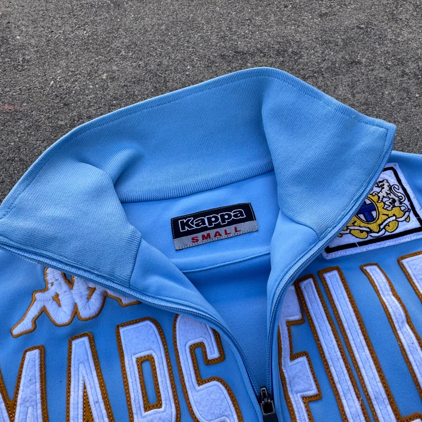 Kappa Marseille skyblue track jacket