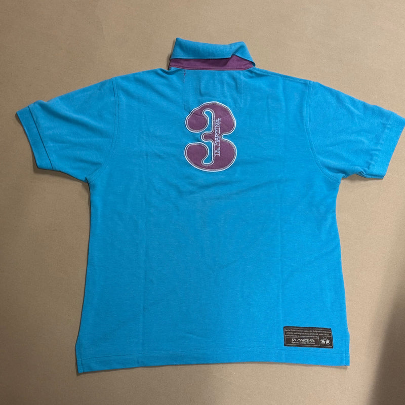 Detailansicht: Sourced limited accessories and clothes Polo Society La Martina polo – Logo, Nähte oder Material