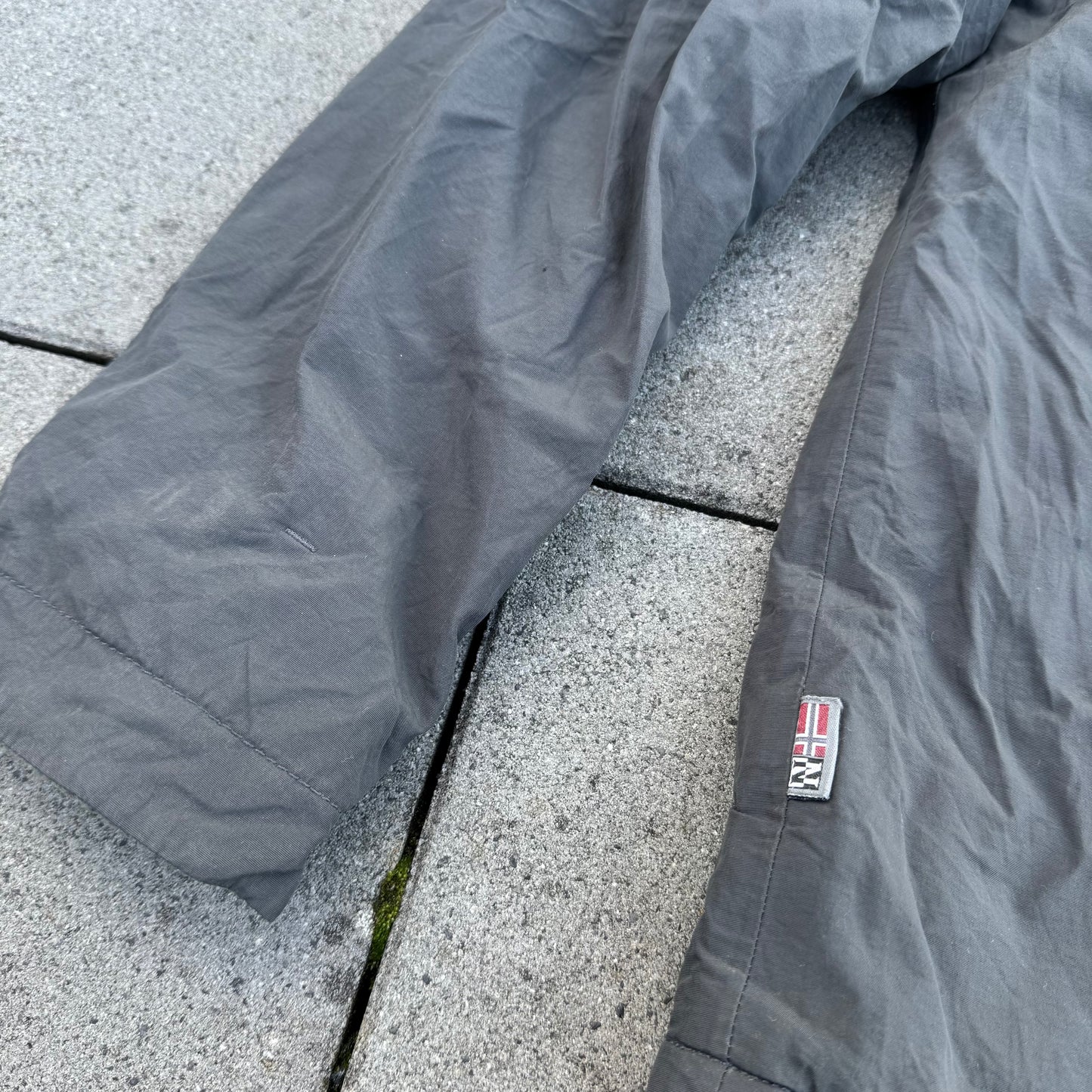 Napapijri grey quarter zip jacket