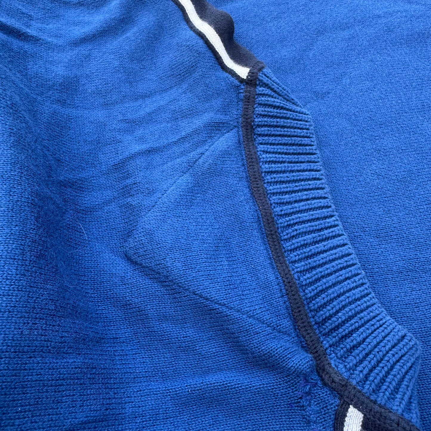 Tommy Hilfiger knitted blue sweatshirt