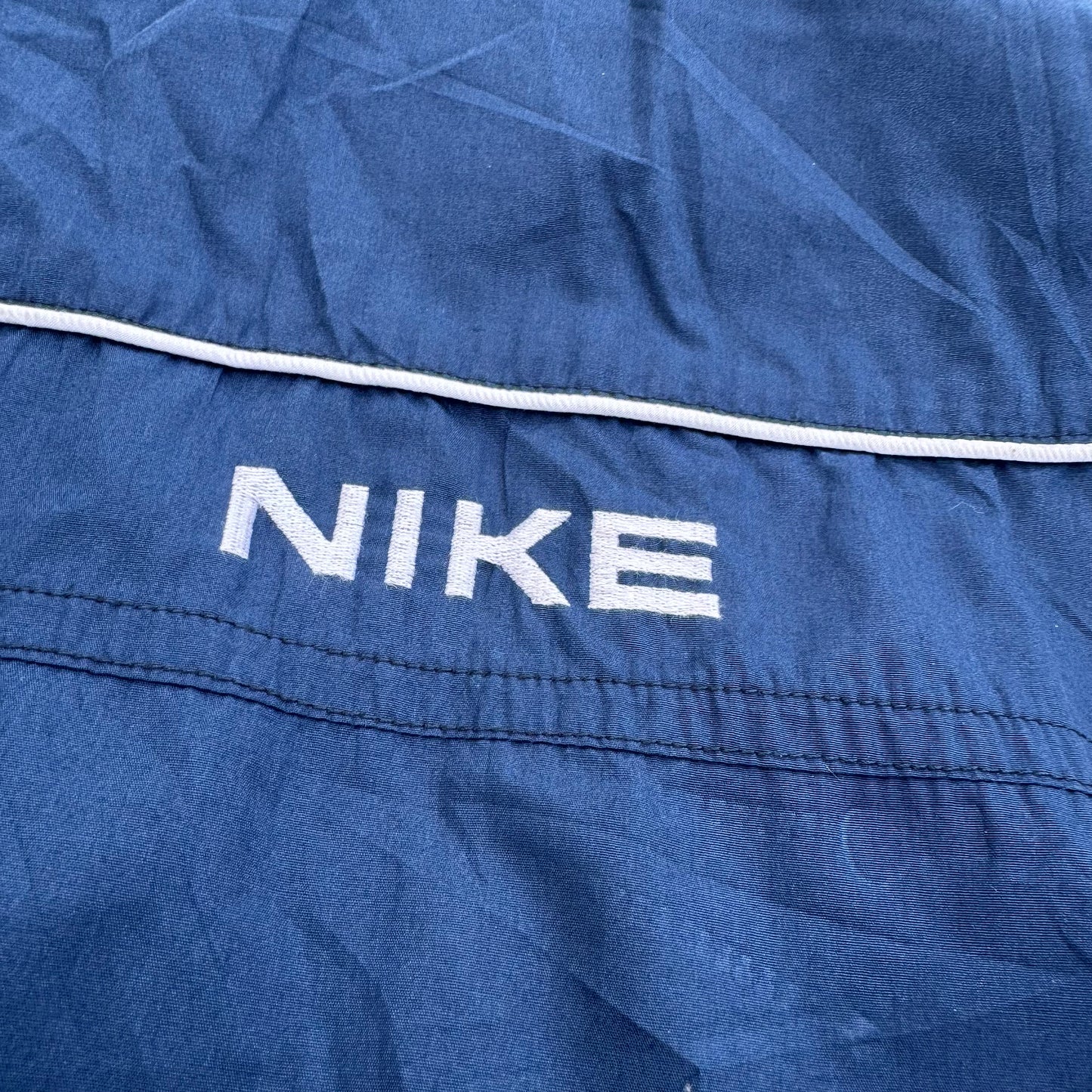Nike 80s vintage blue track jacket