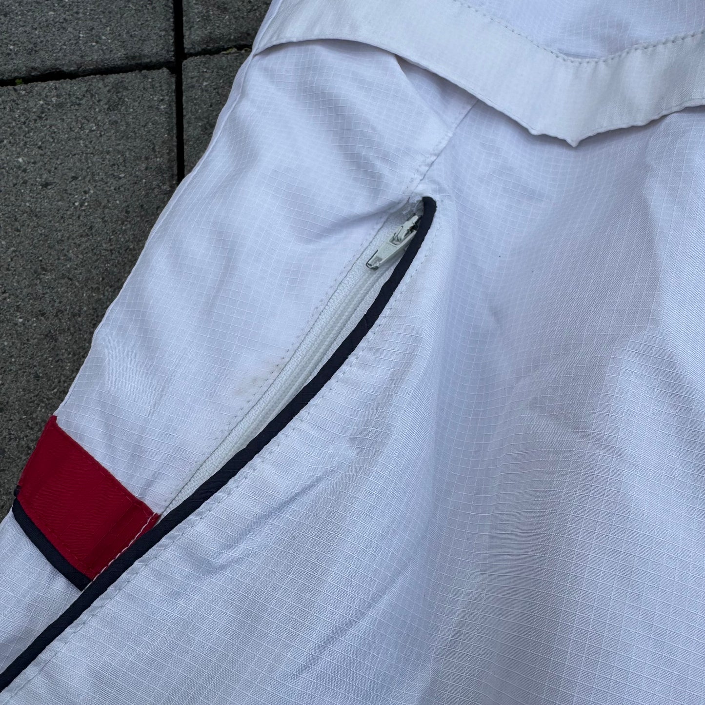 Umbro white streetwear-style winter jacket