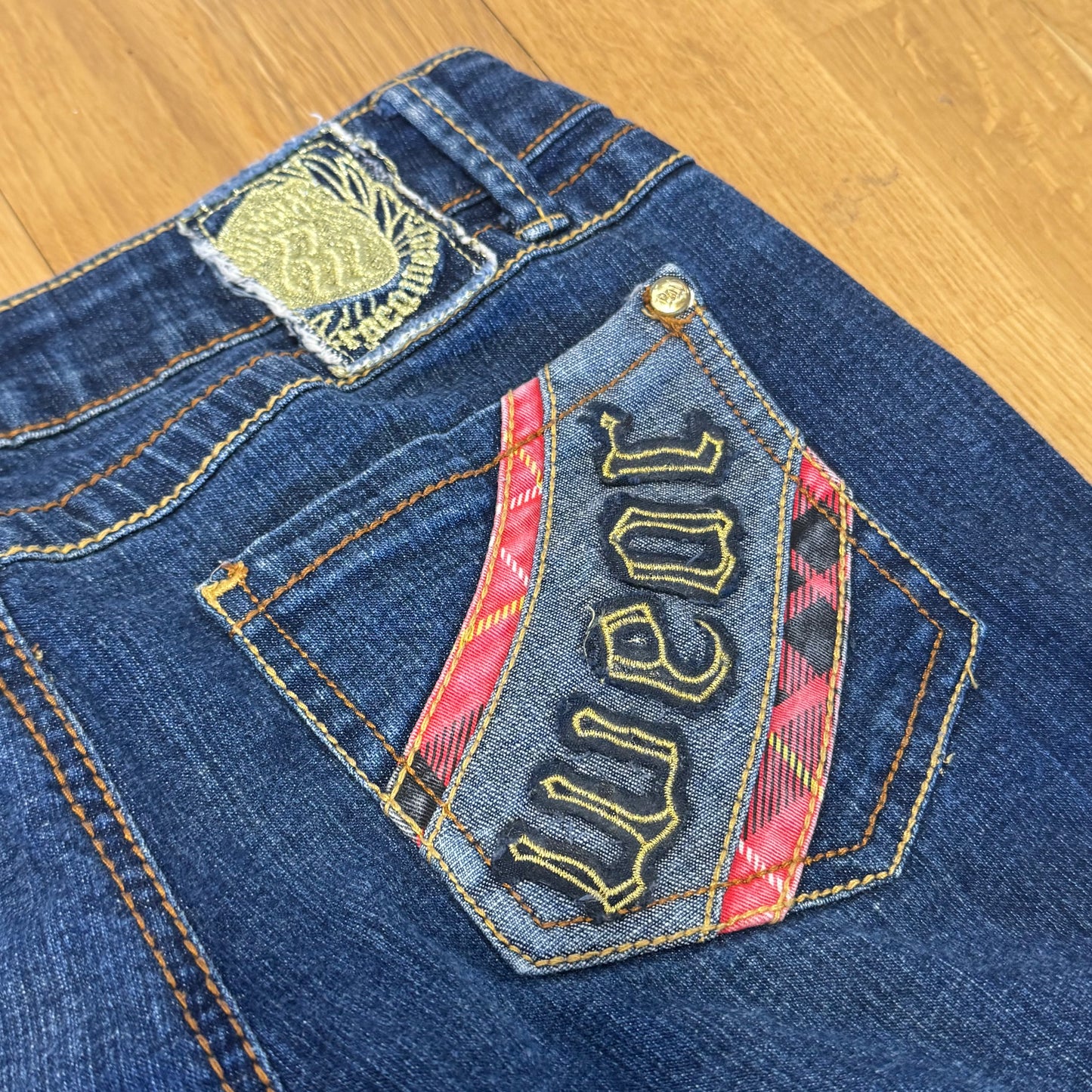 Rocawear golden y2k low waist jeans