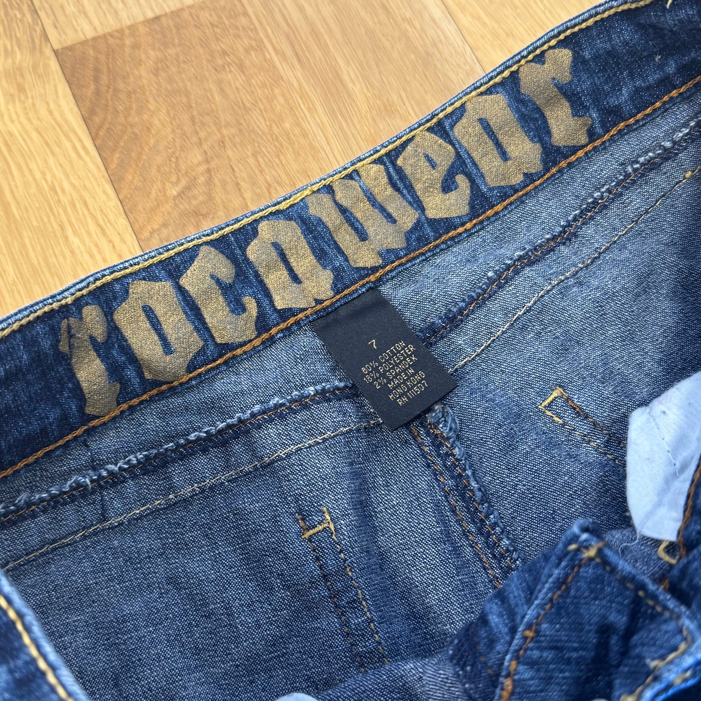 Rocawear golden y2k low waist jeans