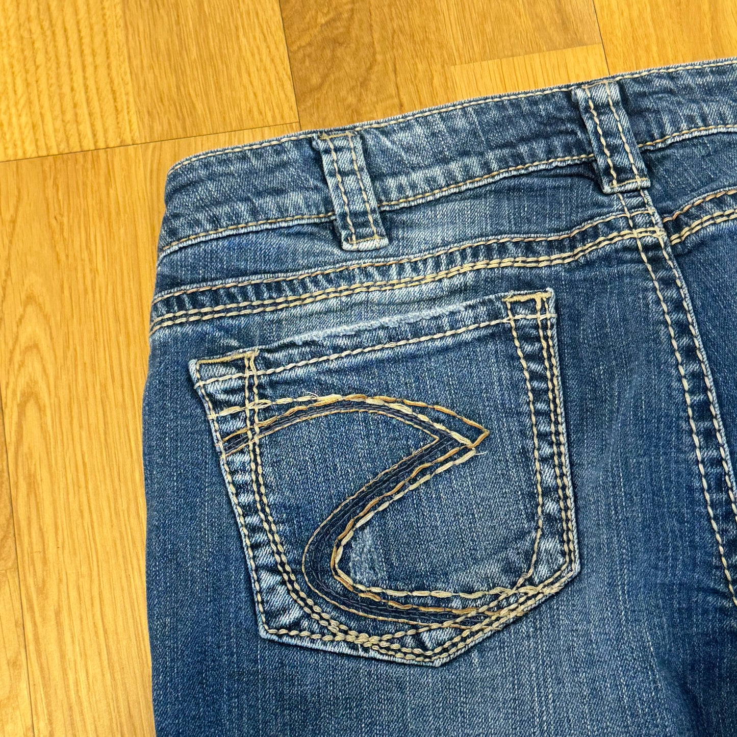 Silven y2k bootcut wide leg jeans