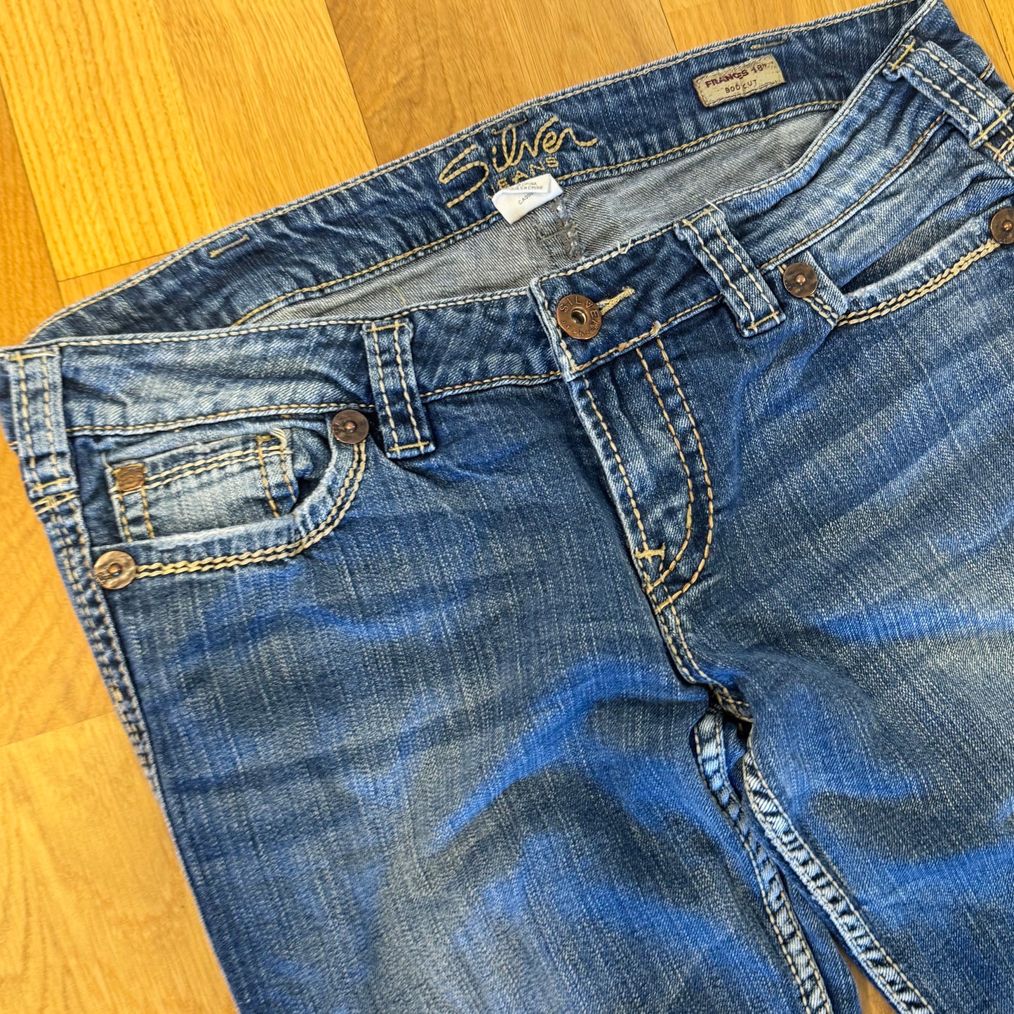 Silven y2k bootcut wide leg jeans