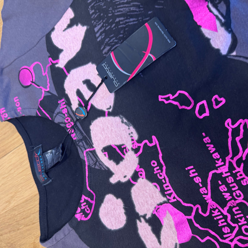 Detailansicht: Sourced limited accessories and clothes Custo Barcelona Kinan y2k summer top – Logo, Nähte oder Material