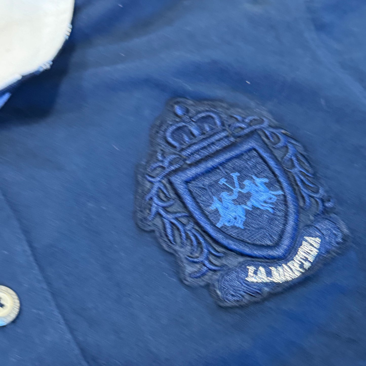 La Martina classic navy blue No 3 polo