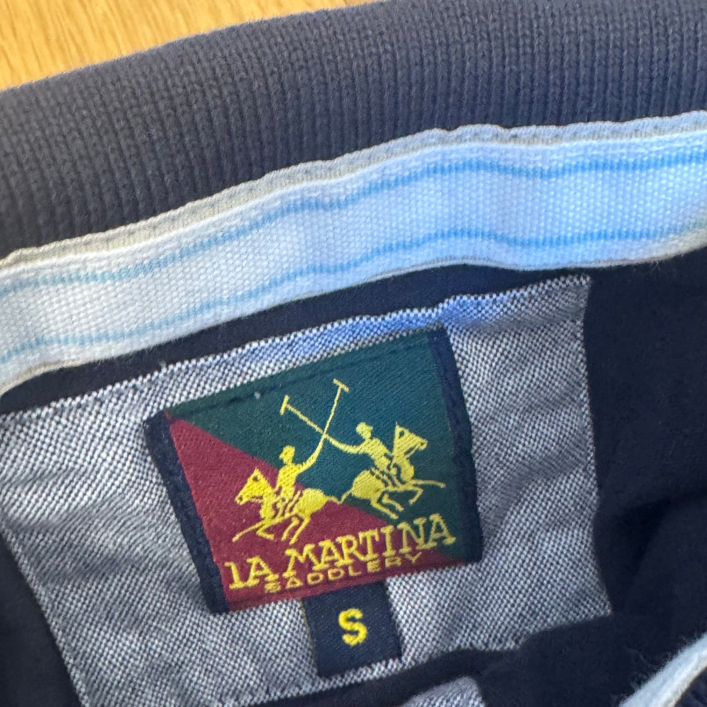 La Martina Saddlery vintage poloshirt