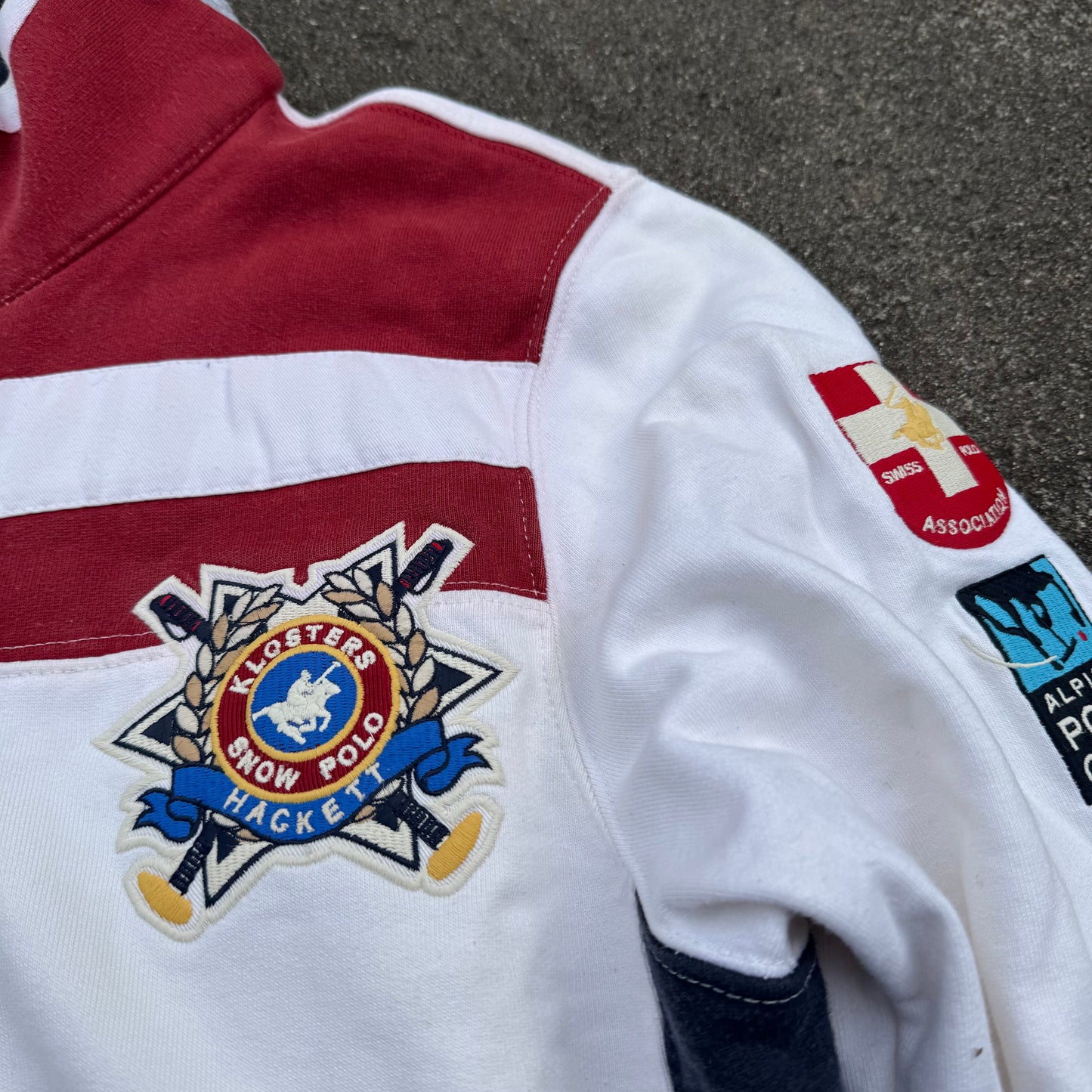 Hackett London Klosters Polo Switzerland zip-up