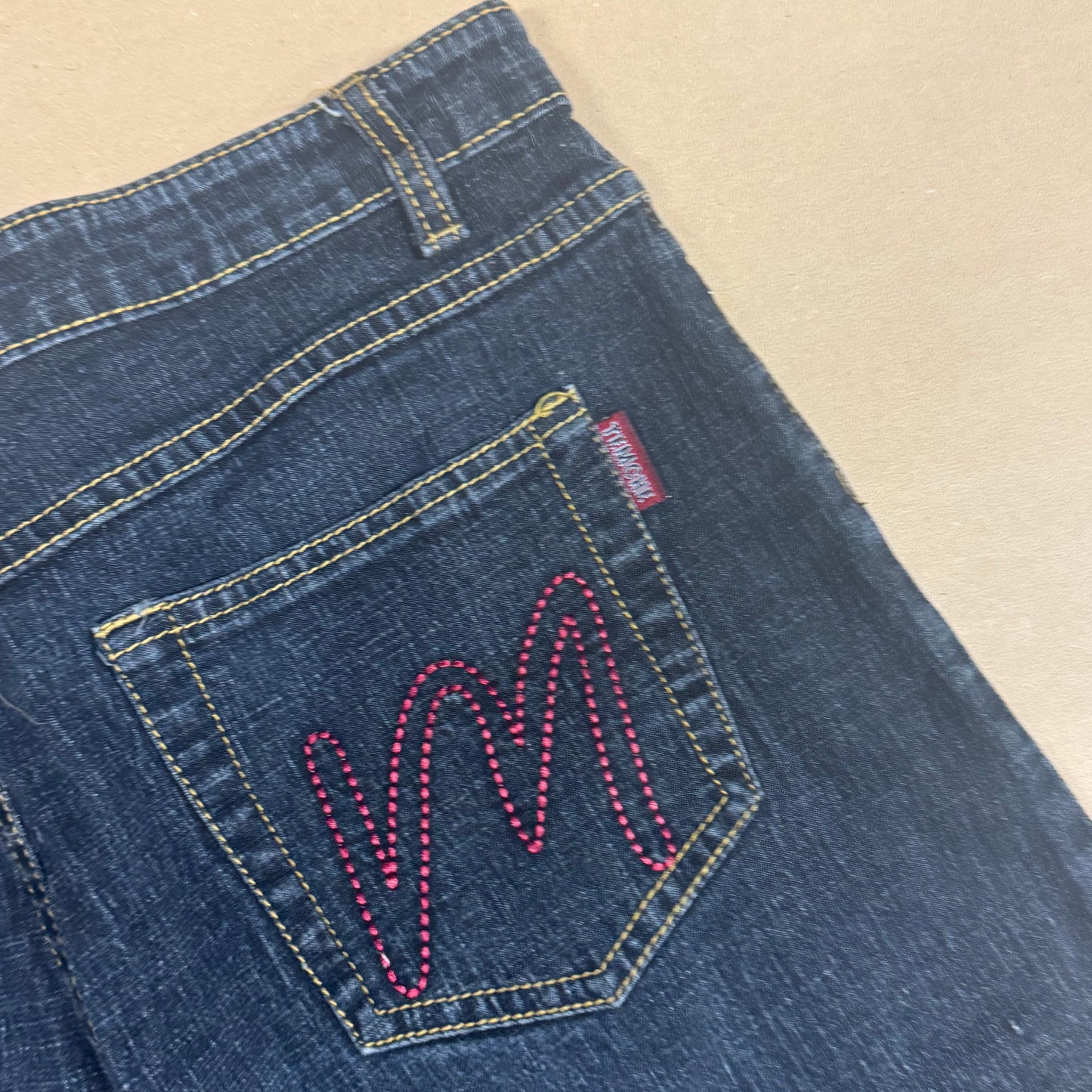 Temche embroidered vintage jorts 90s