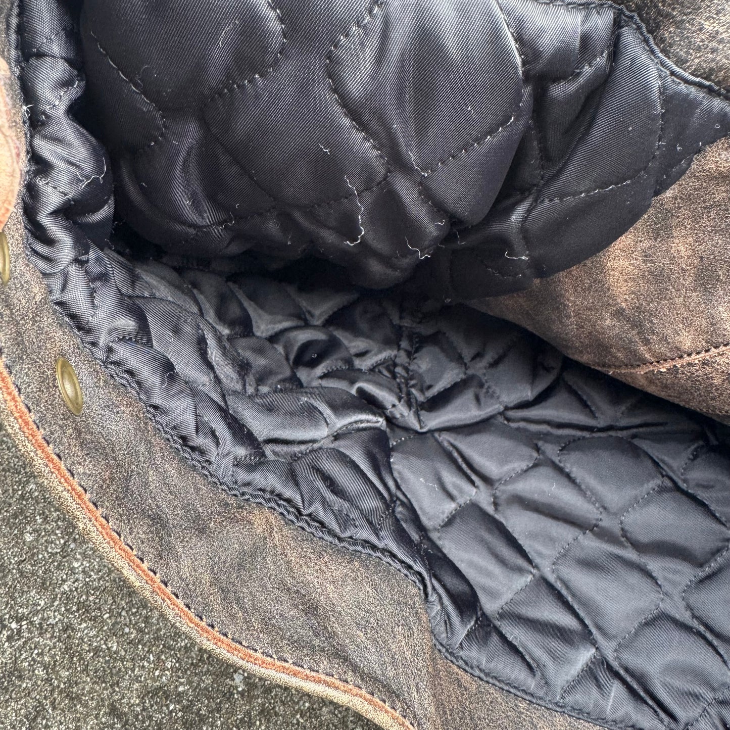 Alpinestars motorcycle vintage leather jacket