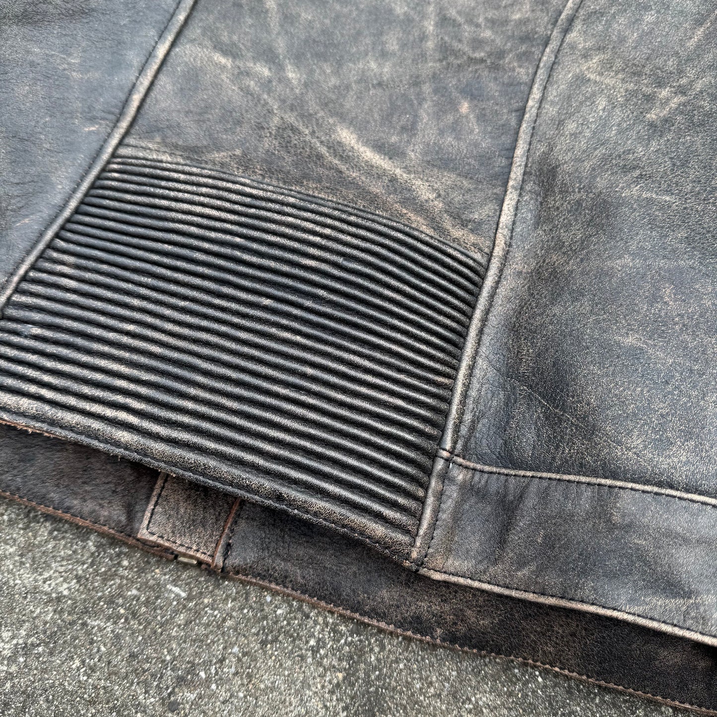 Alpinestars motorcycle vintage leather jacket