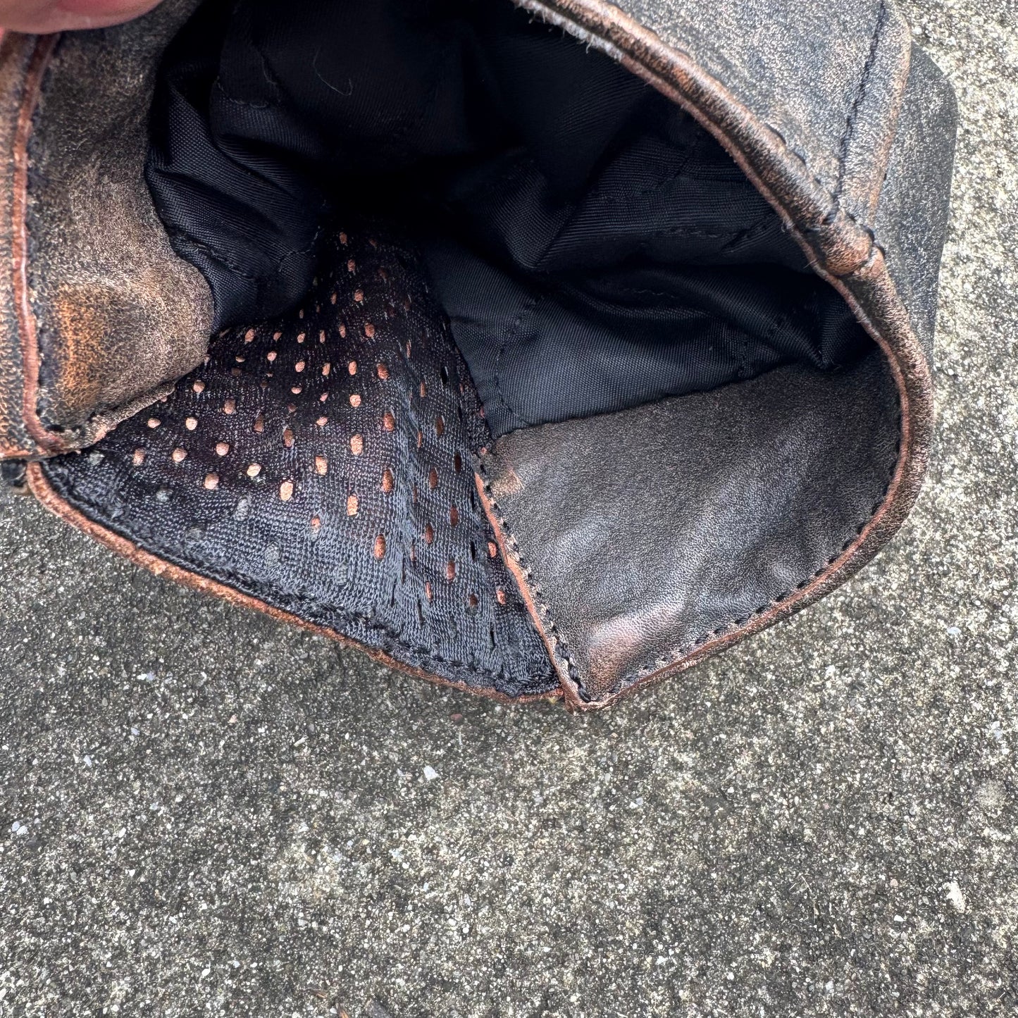 Alpinestars motorcycle vintage leather jacket