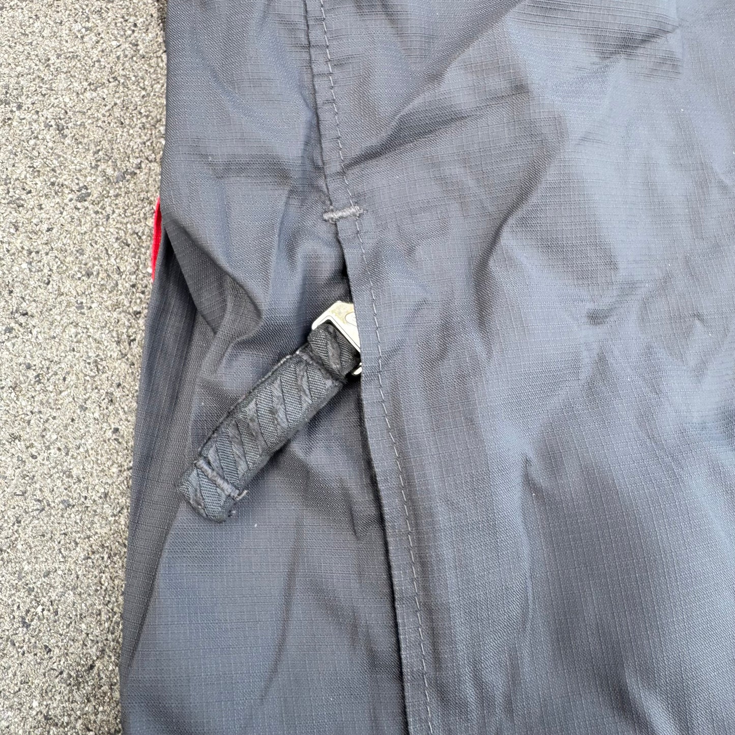 Nike vintage 90s grey raincoat